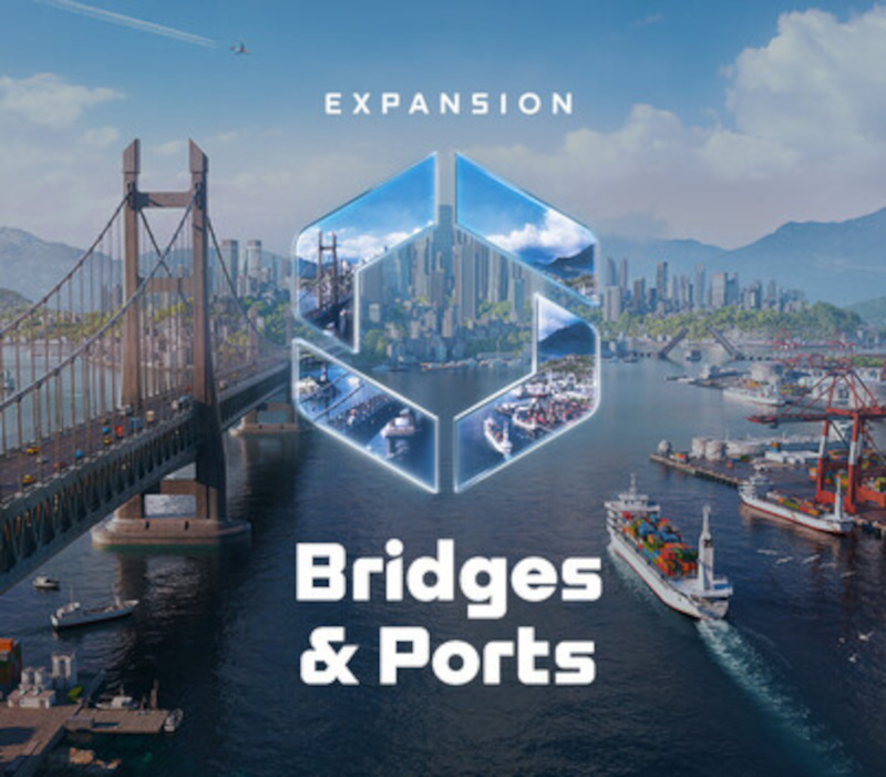 Cities: Skylines II - Bridges & Ports DLC EU PC Steam Ключ