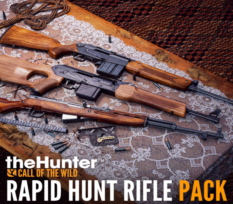 theHunter: Call of the Wild - Rapid Hunt Rifle Pack DLC PC Steam Ключ