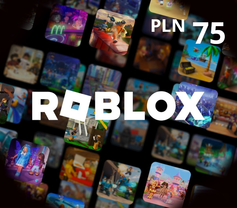 Roblox Игровая карта PLN 75 PL