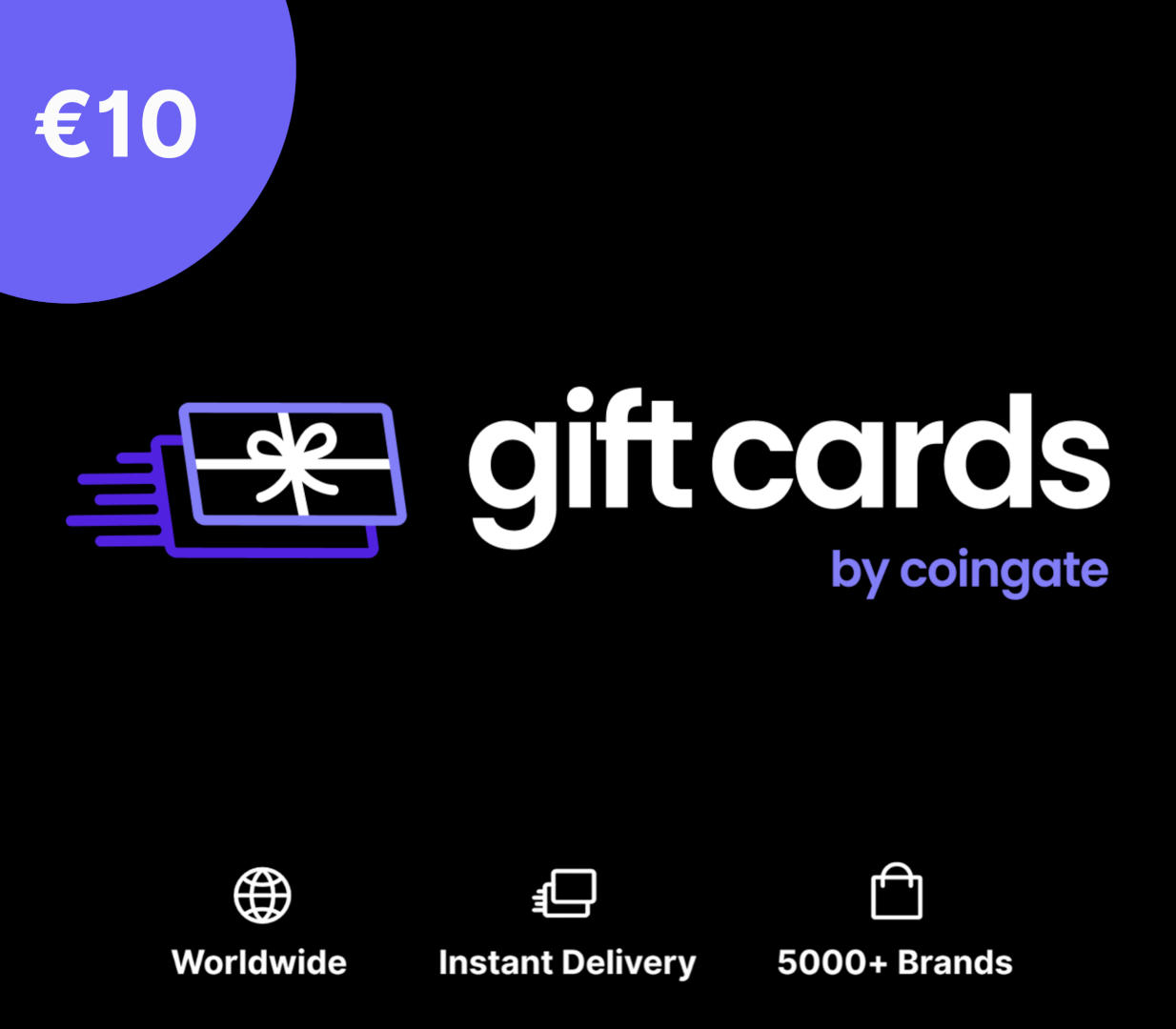 CoinGate €10 Voucher
