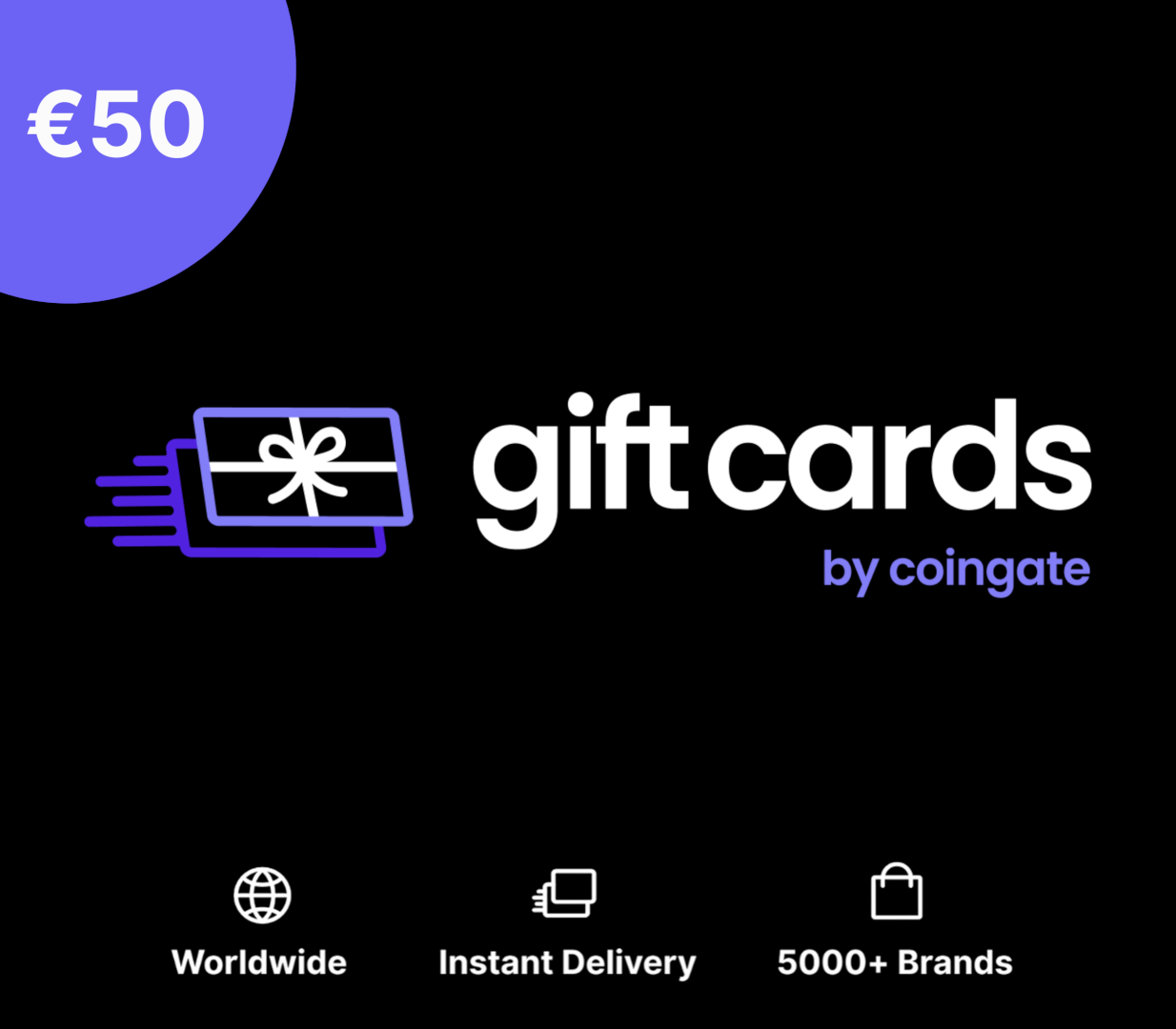 CoinGate €50 Voucher