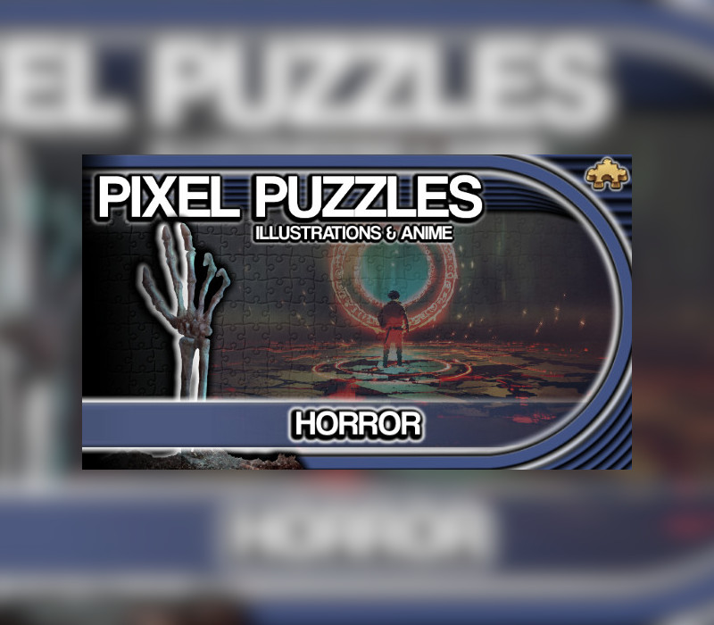 Pixel Puzzles Illustrations & Anime - Jigsaw Pack: Horror DLC PC Steam Ключ