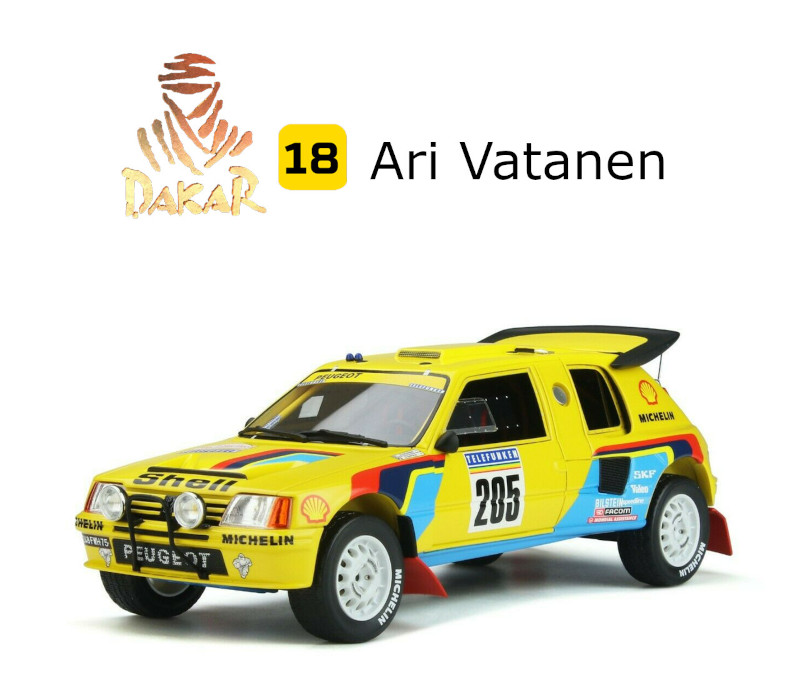 Dakar 18 - Ari Vatanen / Peugeot 205 Turbo 16 DLC PC Steam Ключ