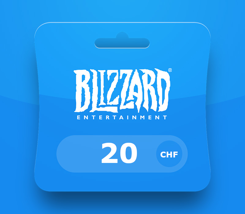 Blizzard CHF 20 Battle.net Подарочная карта CH
