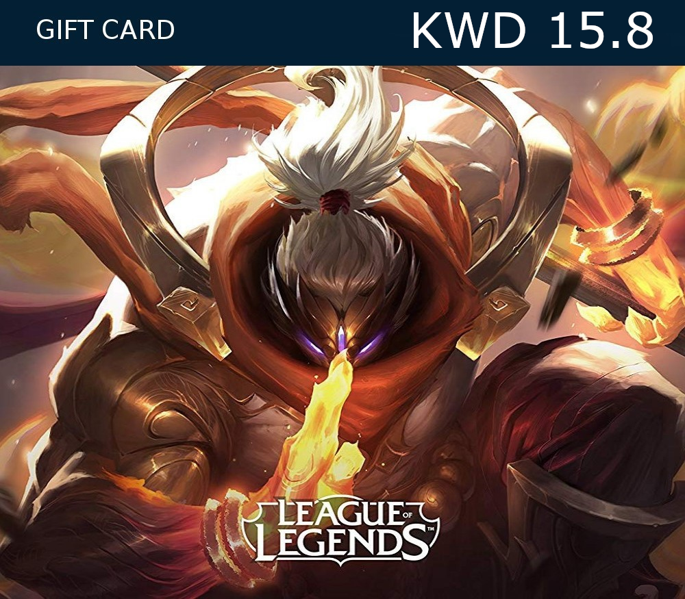 League of Legends KWD 15.8 Prepaid RP Card KW