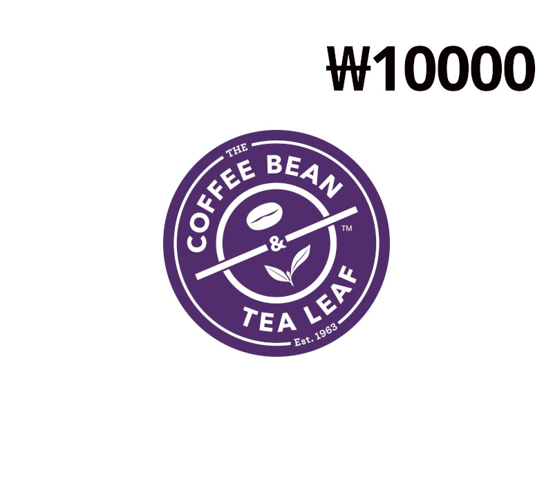 Coffee Bean & Tea Leaf KRW 10000 Подарочная карта KR