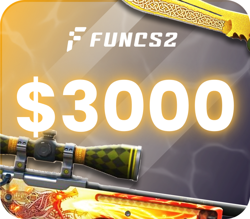 FUNCS2 3000 Fun Coins Подарочная карта