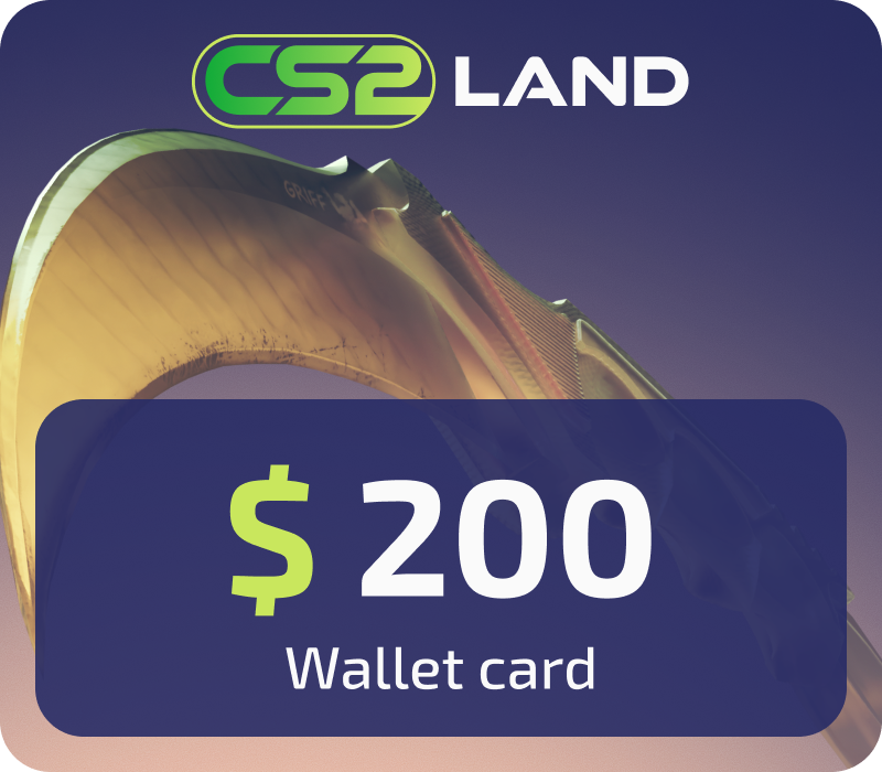 CS2Land $200 Подарочная карта