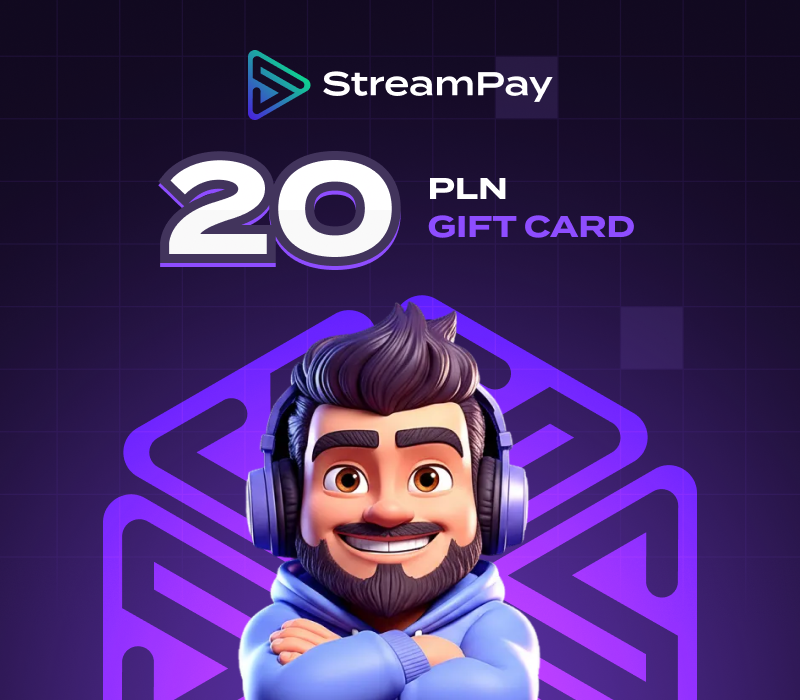 StreamPay.pl PLN 20 Подарочная карта