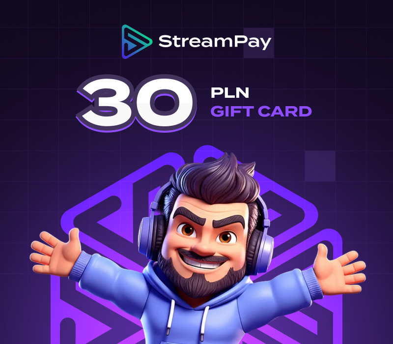 StreamPay.pl PLN 30 Подарочная карта