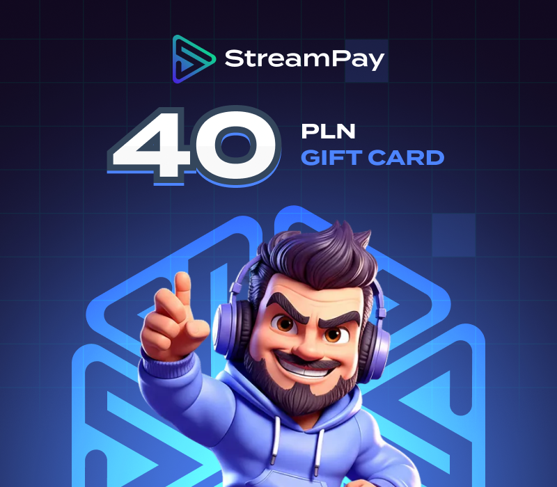 StreamPay.pl PLN 40 Подарочная карта