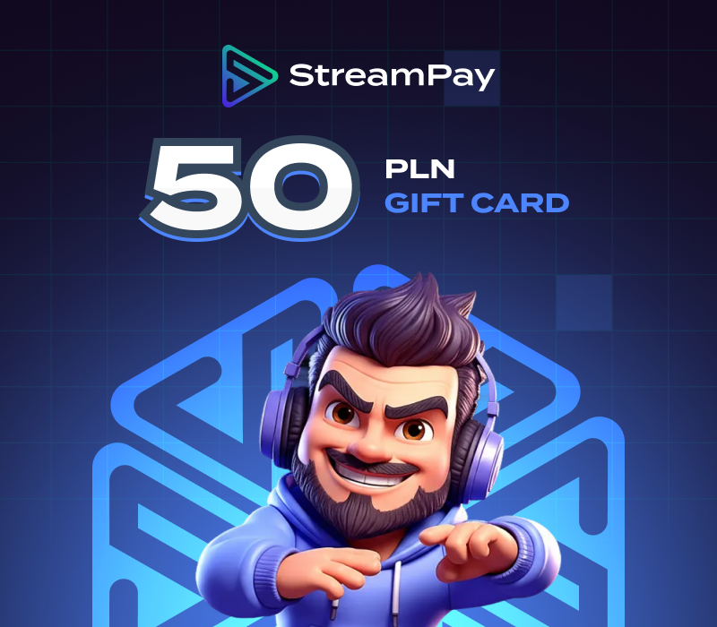 StreamPay.pl PLN 50 Подарочная карта