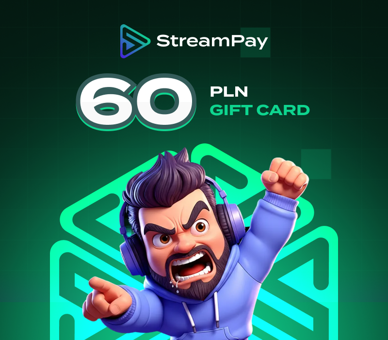 StreamPay.pl PLN 60 Подарочная карта