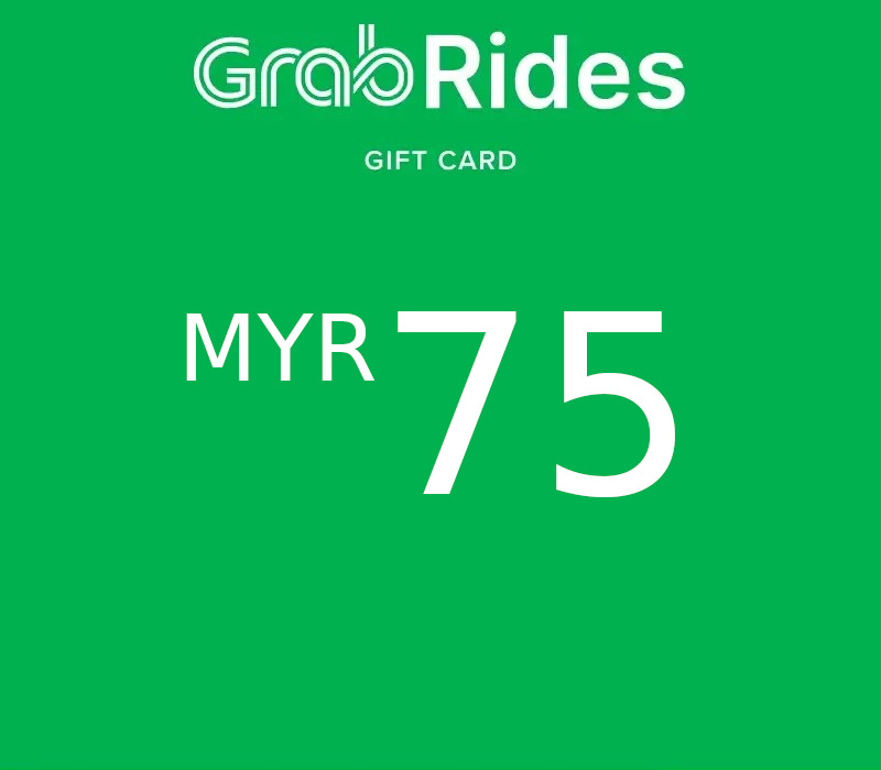Grab Rides MYR 75 Подарочная карта MY