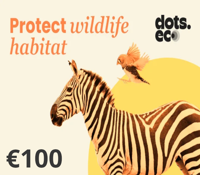 Dots.eco - Protect Wildlife Habitat EUR 100 Gift Card BE