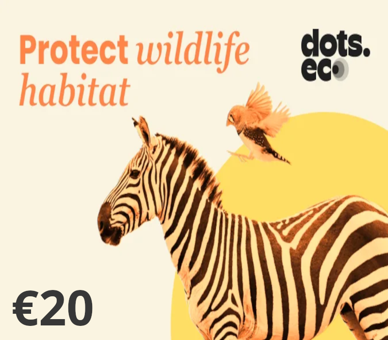 Dots.eco - Protect Wildlife Habitat EUR 20 Подарочная карта SI