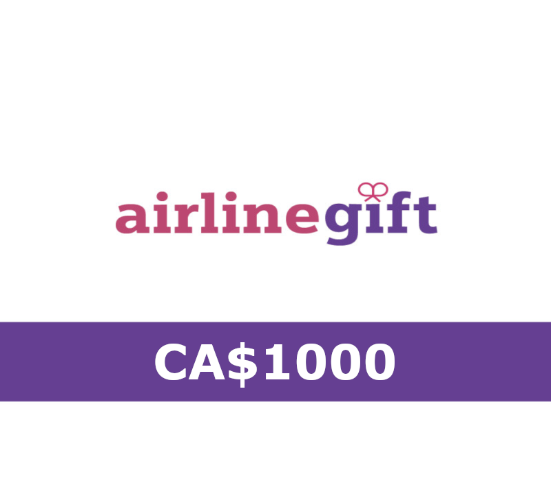 AirlineGift CAD 1000 Подарочная карта CA