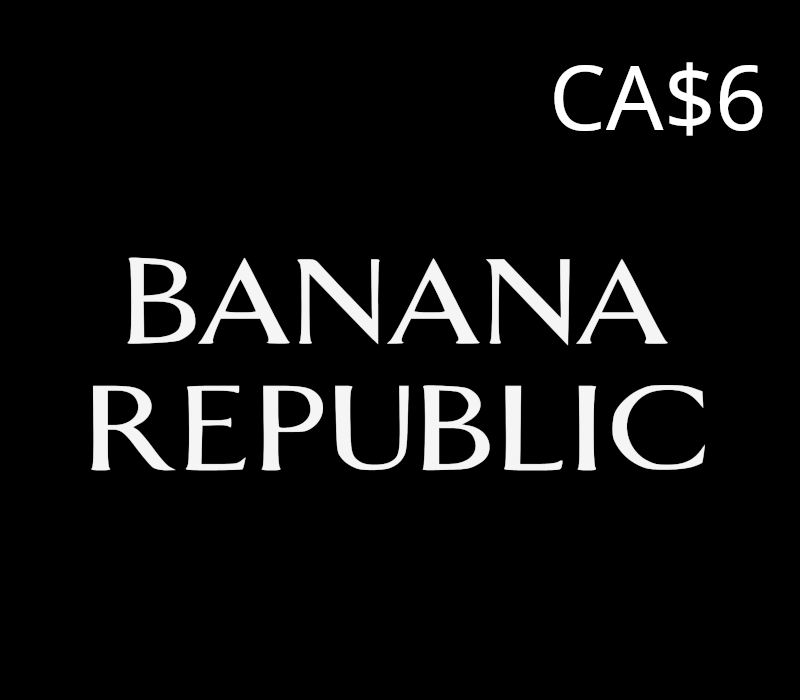 Banana Republic CAD 6 Подарочная карта CA