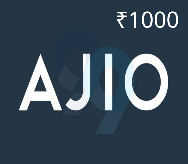 AJIO INR 1000 Подарочная карта IN