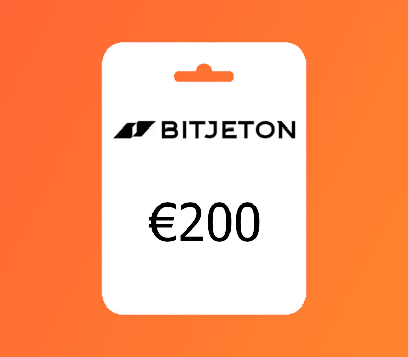 BitJeton Crypto EUR 200 Подарочная карта