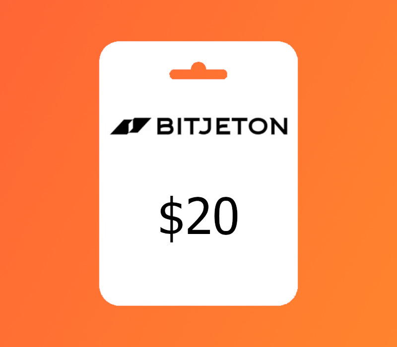 BitJeton Crypto USD 20 Подарочная карта