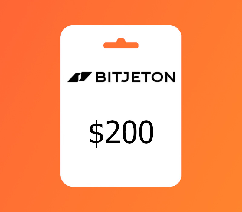 BitJeton Crypto USD 200 Подарочная карта