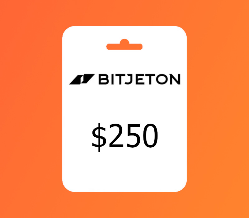 BitJeton Crypto USD 250 Подарочная карта