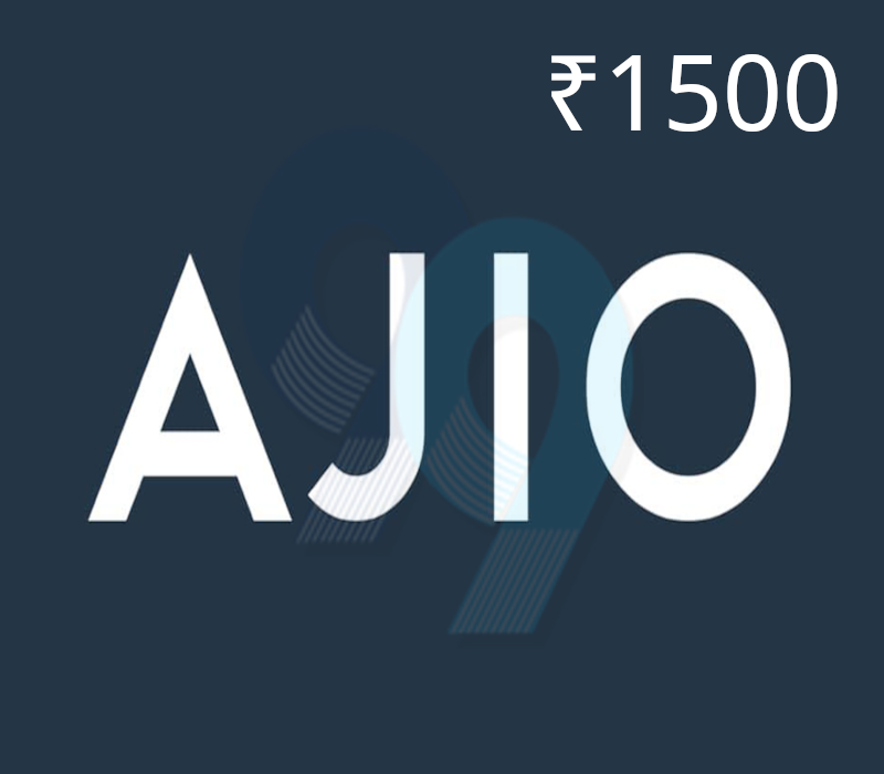 AJIO INR 1500 Подарочная карта IN