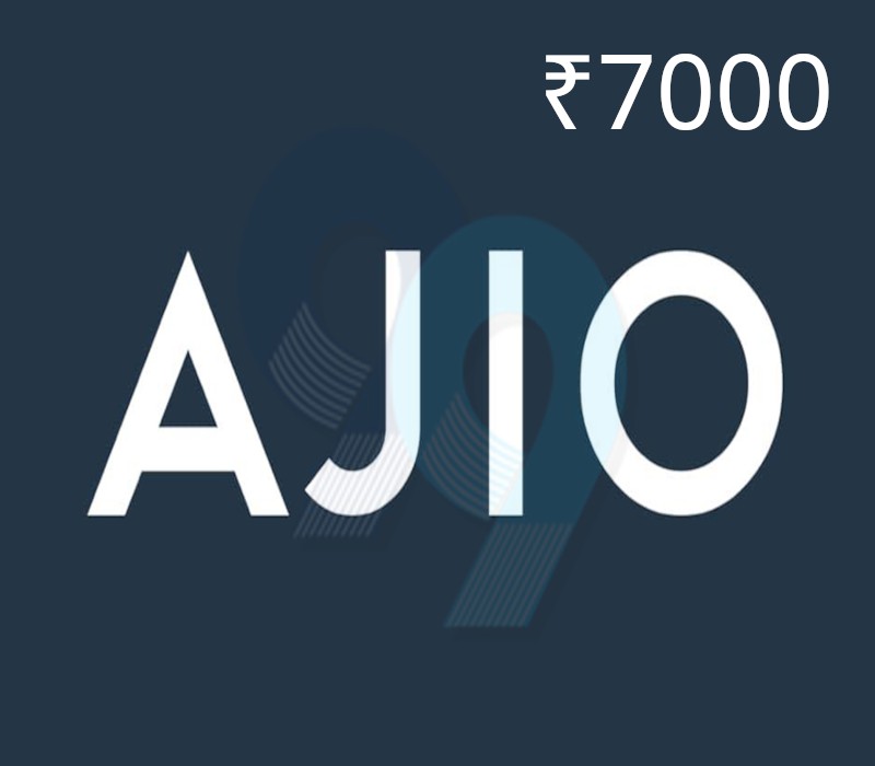 AJIO INR 7000 Подарочная карта IN