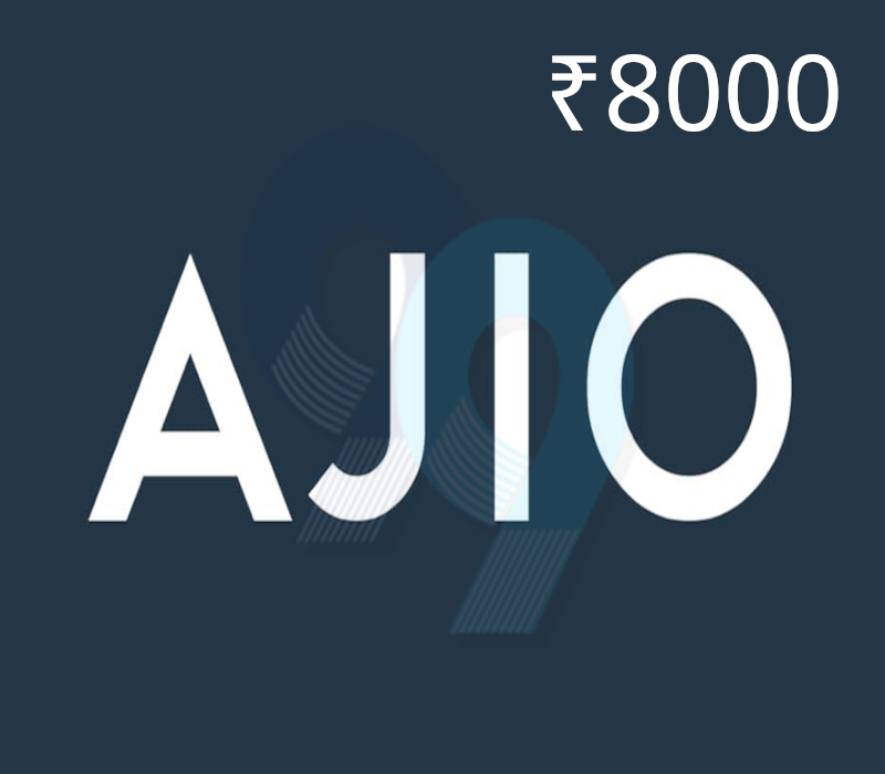 AJIO INR 8000 Подарочная карта IN