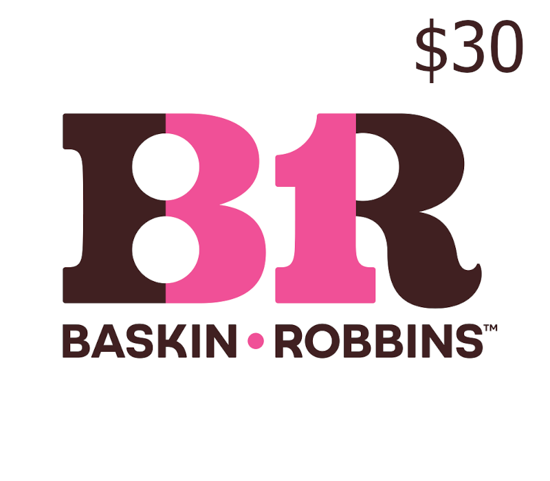 Baskin Robbins USD 30 Подарочная карта US