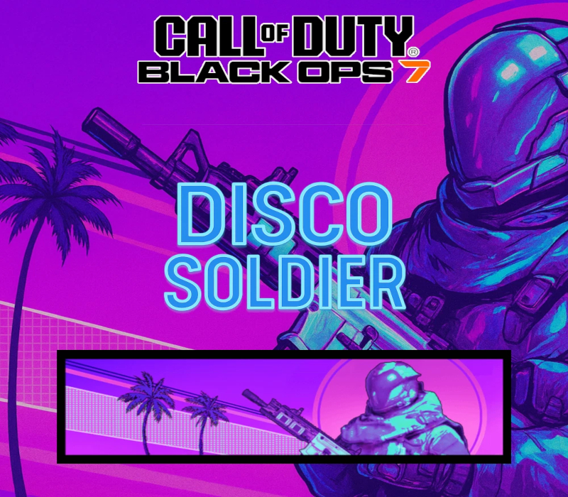 Call of Duty: Black Ops 7 - Disco Soldier Calling Карта DLC PC/PS4/PS5/XBOX One/Series X|S Ключ