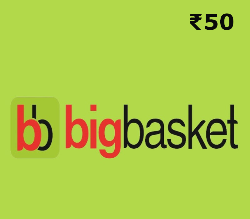 BigBasket INR 50 Подарочная карта IN