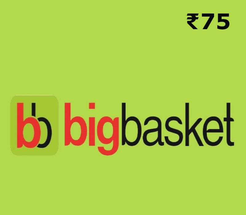 BigBasket INR 75 Подарочная карта IN