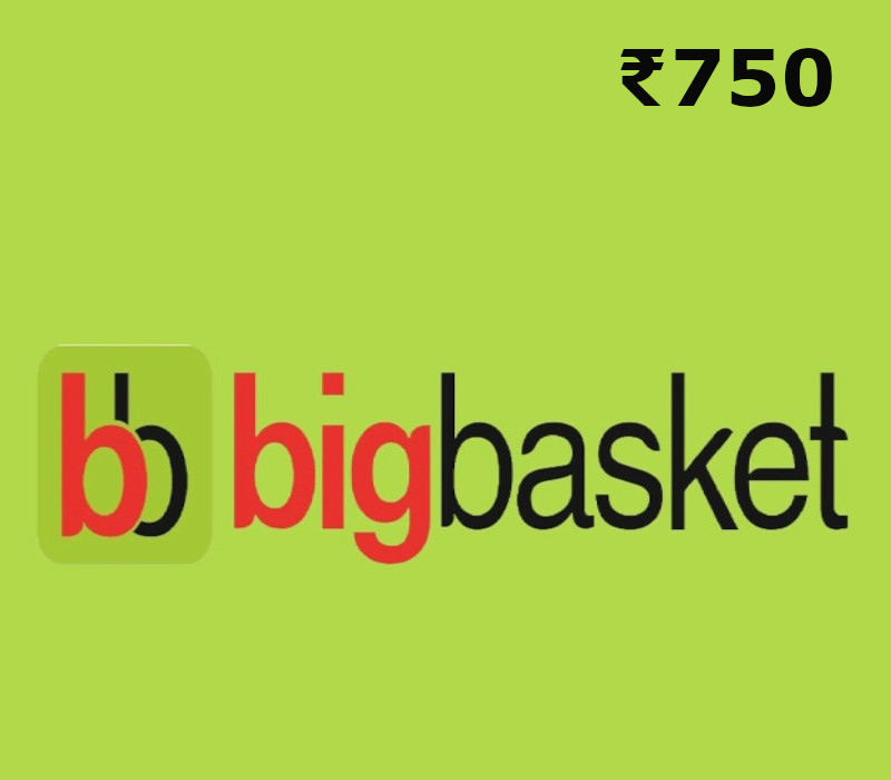 BigBasket INR 750 Подарочная карта IN