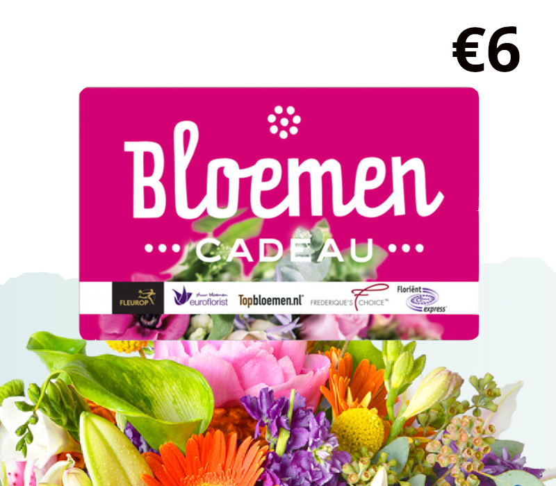 Bloemen Cadeau EUR 6 Подарочная карта NL