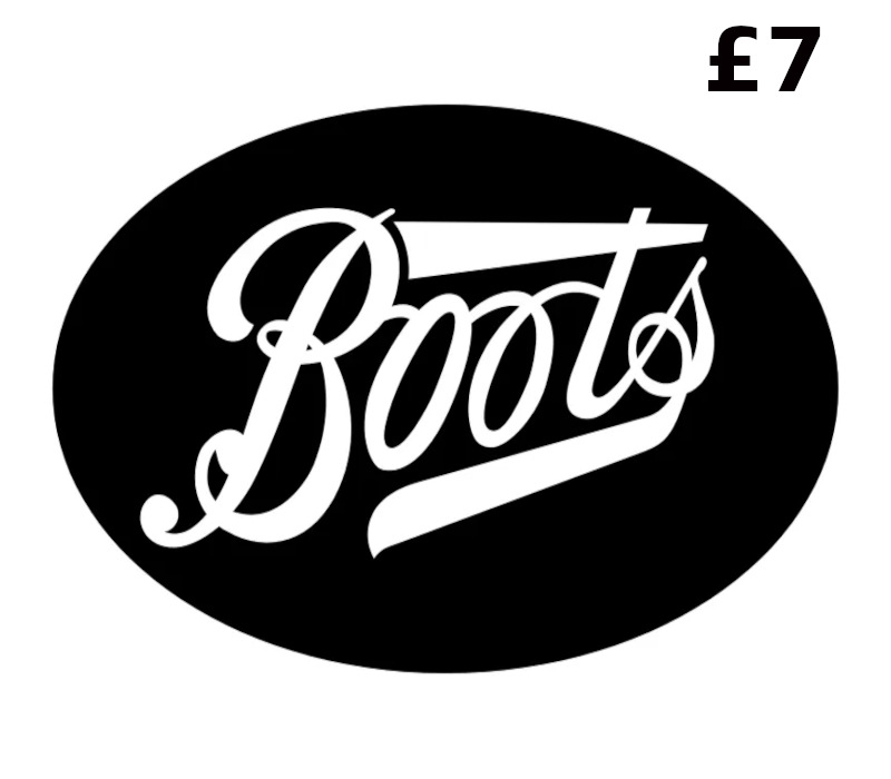 Boots Digital GBP 7 Подарочная карта UK