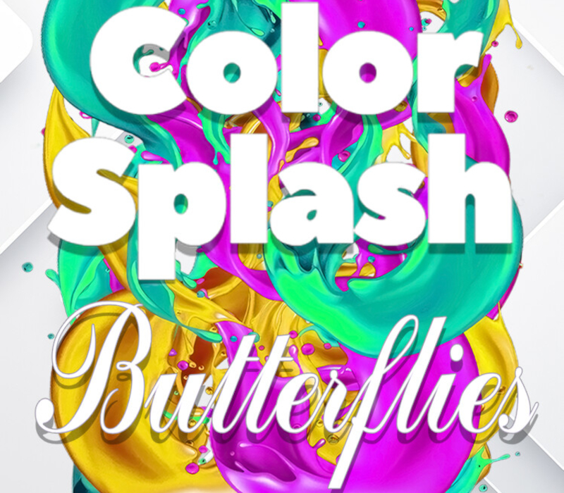 Color Splash: Butterflies PC Steam Ключ