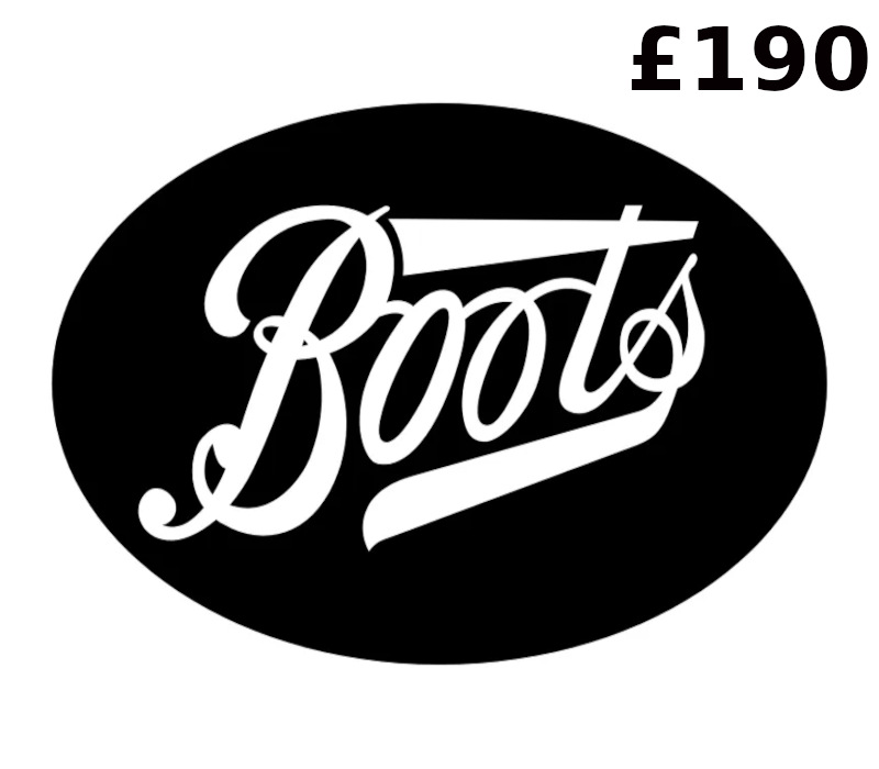 Boots Digital GBP 190 Подарочная карта UK