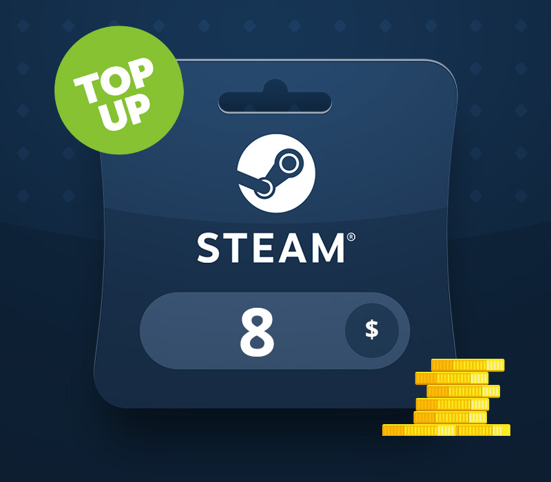 Steam USD 8 Top Up CIS