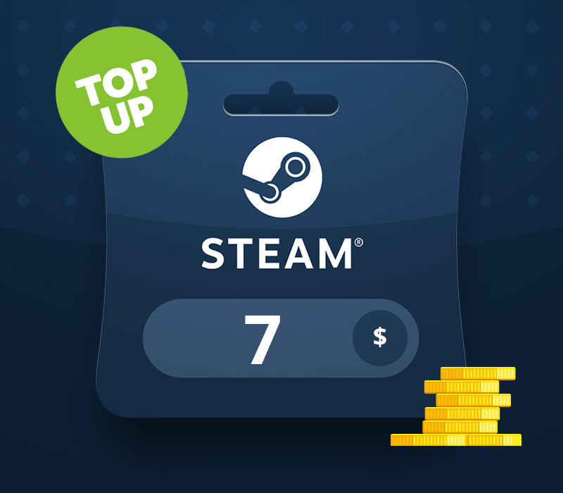 Steam USD 7 Top Up CIS