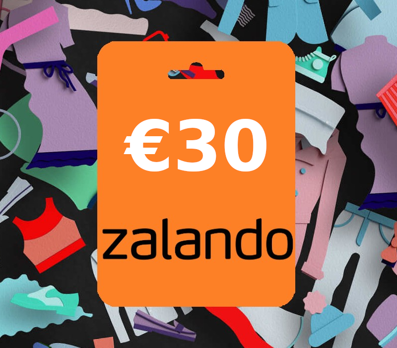 Zalando 30 EUR Подарочная карта FR