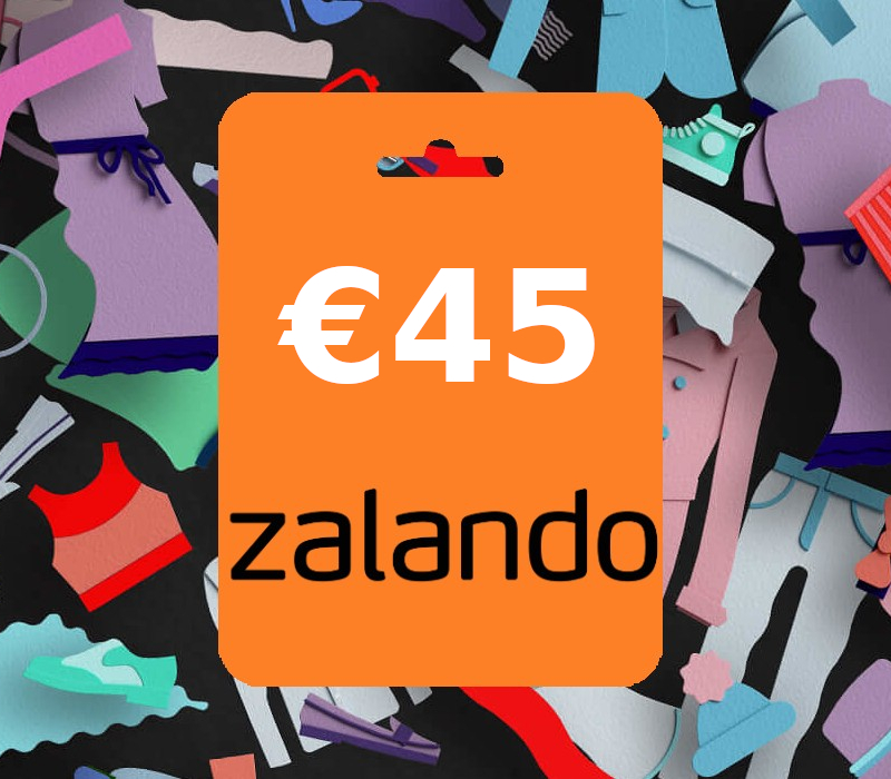 Zalando 45 EUR Подарочная карта DE