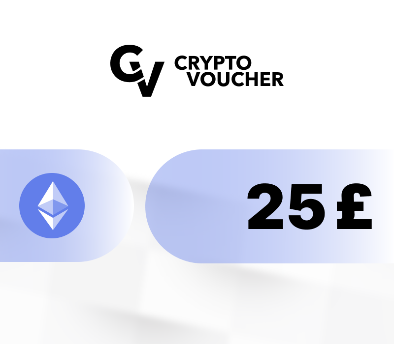 Crypto Voucher (ETH) GBP 25 Подарочная карта