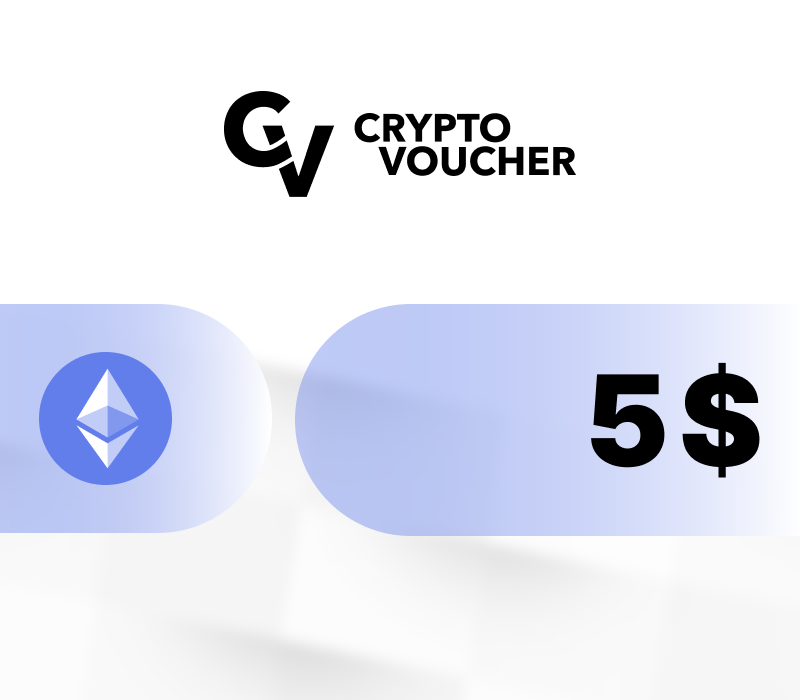 Crypto Voucher (ETH) USD 5 Подарочная карта