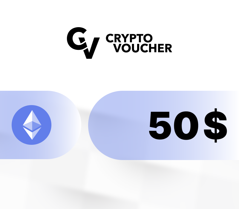 Crypto Voucher (ETH) USD 50 Подарочная карта