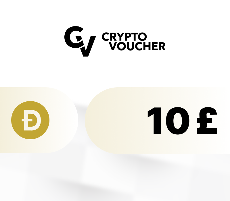 Crypto Voucher (DOGE) GBP 10 Подарочная карта