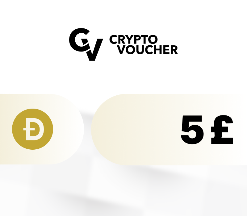 Crypto Voucher (DOGE) GBP 5 Подарочная карта