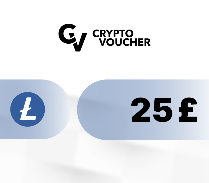 Crypto Voucher (LTC) GBP 25 Подарочная карта