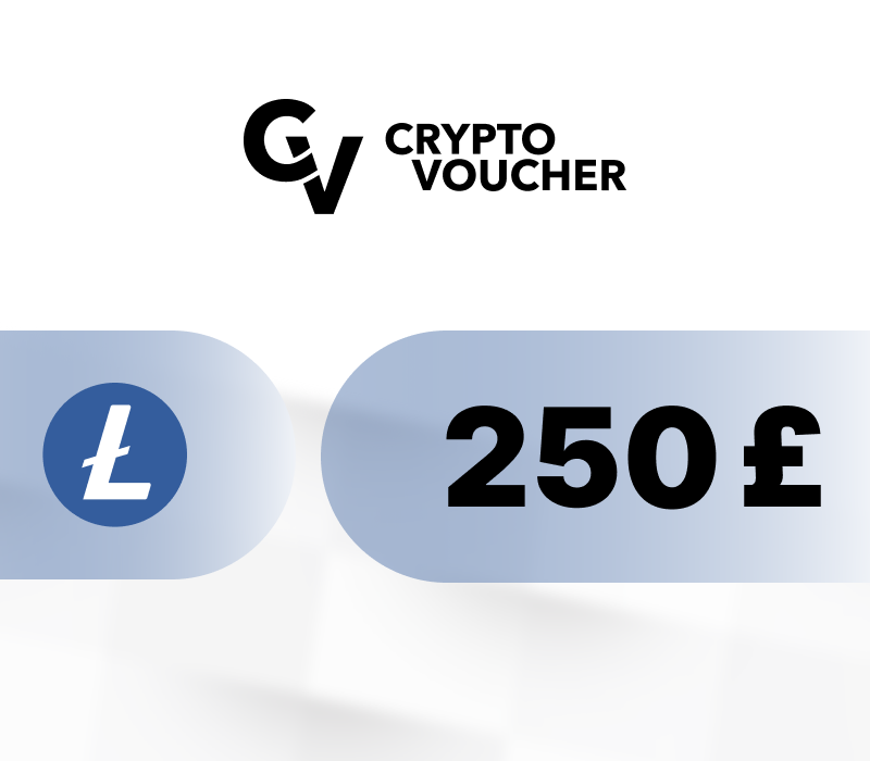 Crypto Voucher (LTC) GBP 250 Подарочная карта